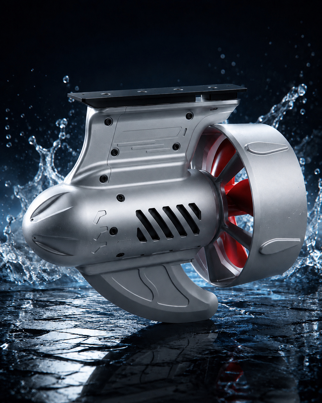 DRIFT EXPLORER 2000 paddleboard thruster alternative front view
